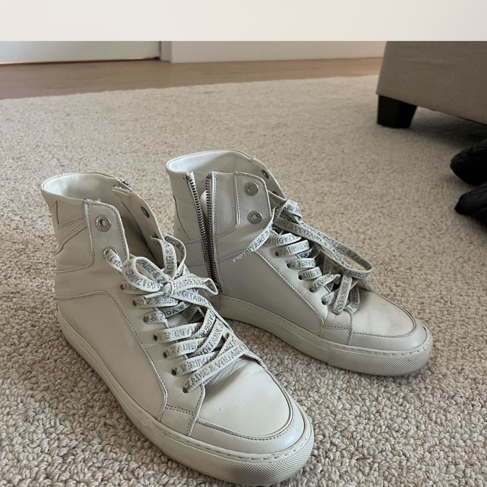 Zadig & voltaire high flash, high top trainers